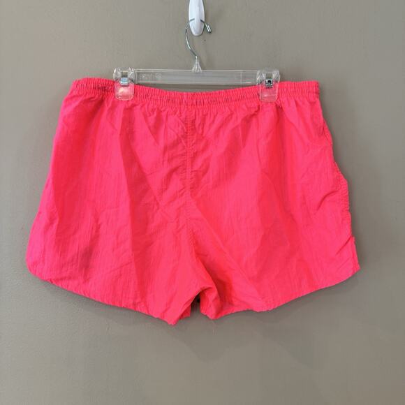 RARE! UMBRO x VINTAGE Shorts Large Nylon USA Made Soccer Neon Pink Purple - Picture 5 of 13